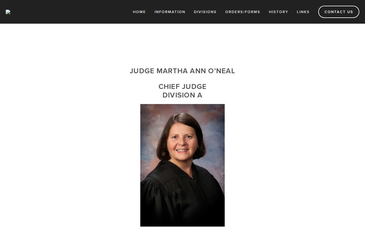 Beauregard Parish 36th Judicial District Court Division A page for bench warrant case information